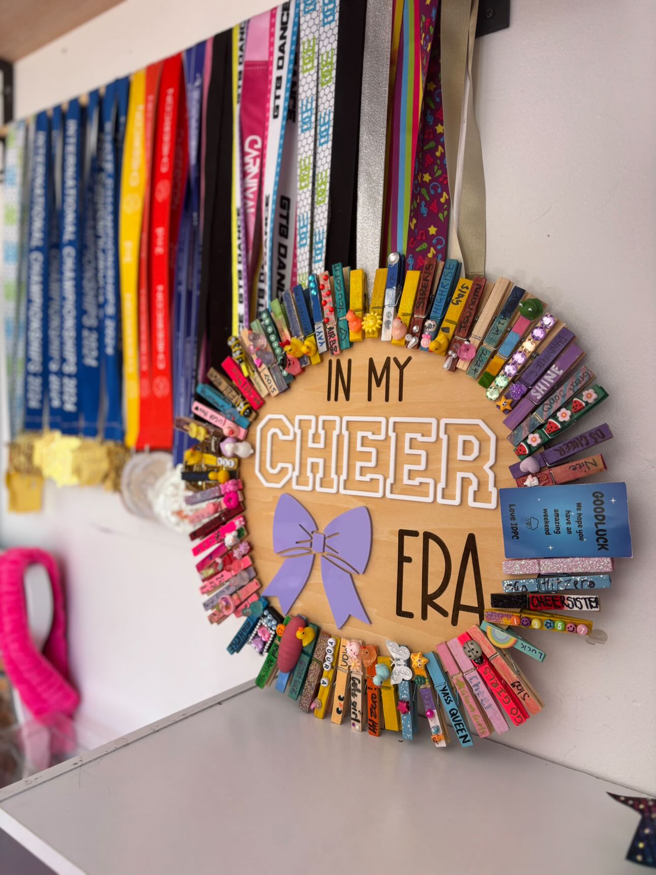 Cheer Spirit Pin Board
