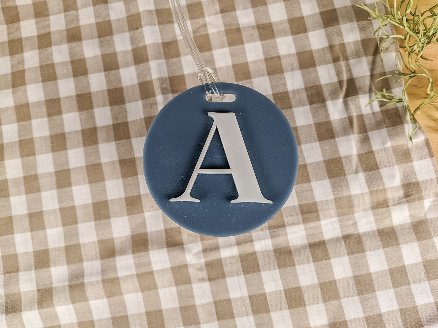 Acrylic Circle Bag Tag