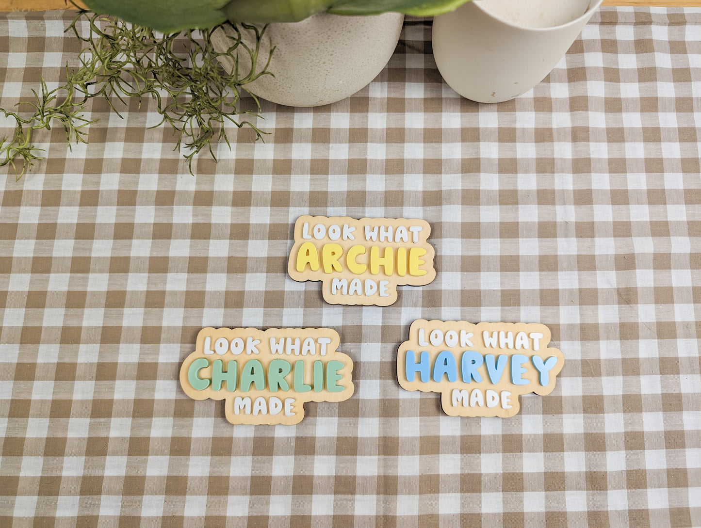 Look What I Made Deluxe Fridge Magnet