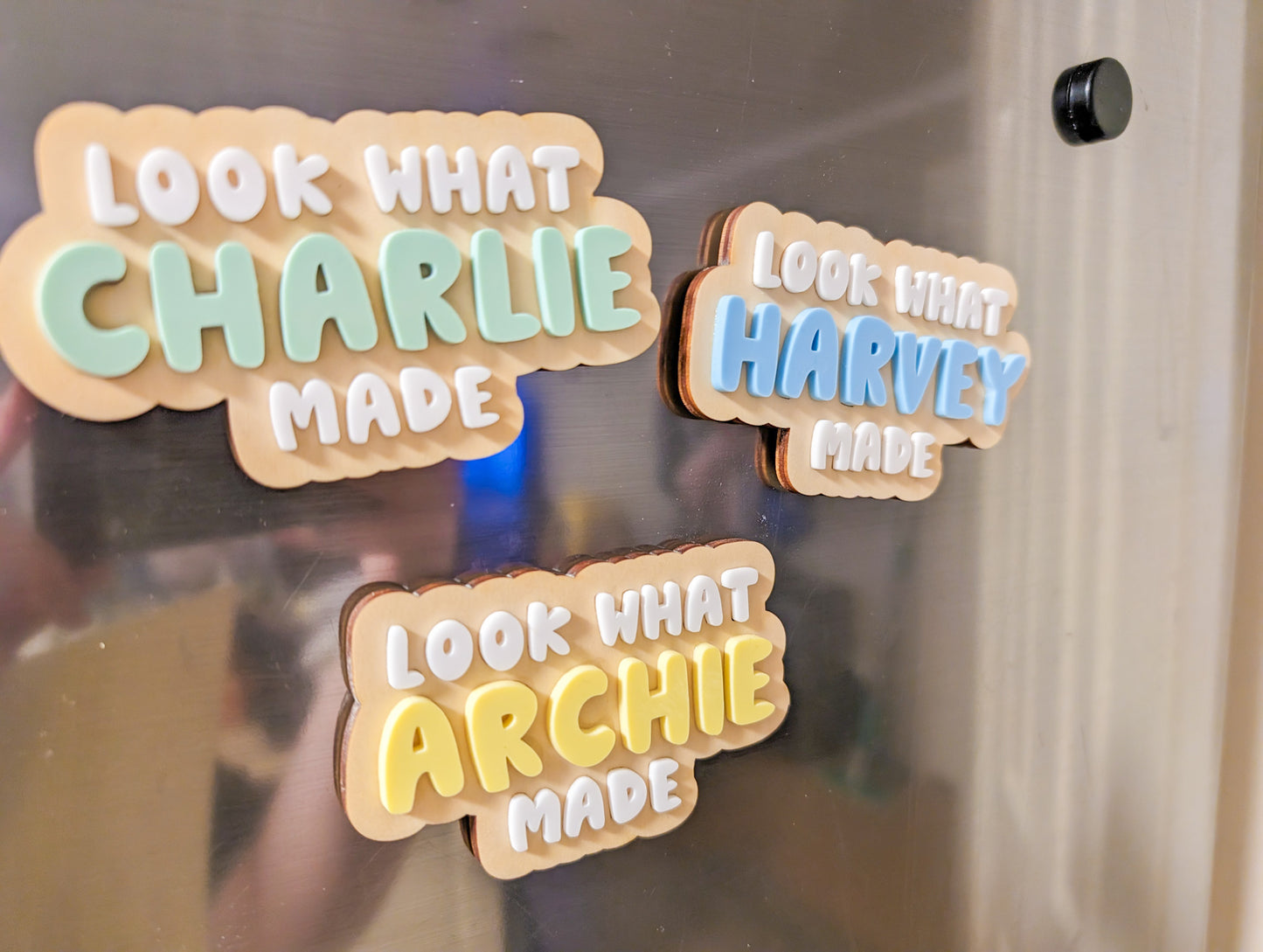 Look What I Made Deluxe Fridge Magnet
