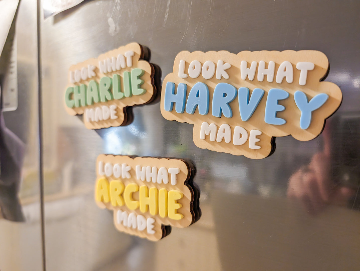 Look What I Made Deluxe Fridge Magnet