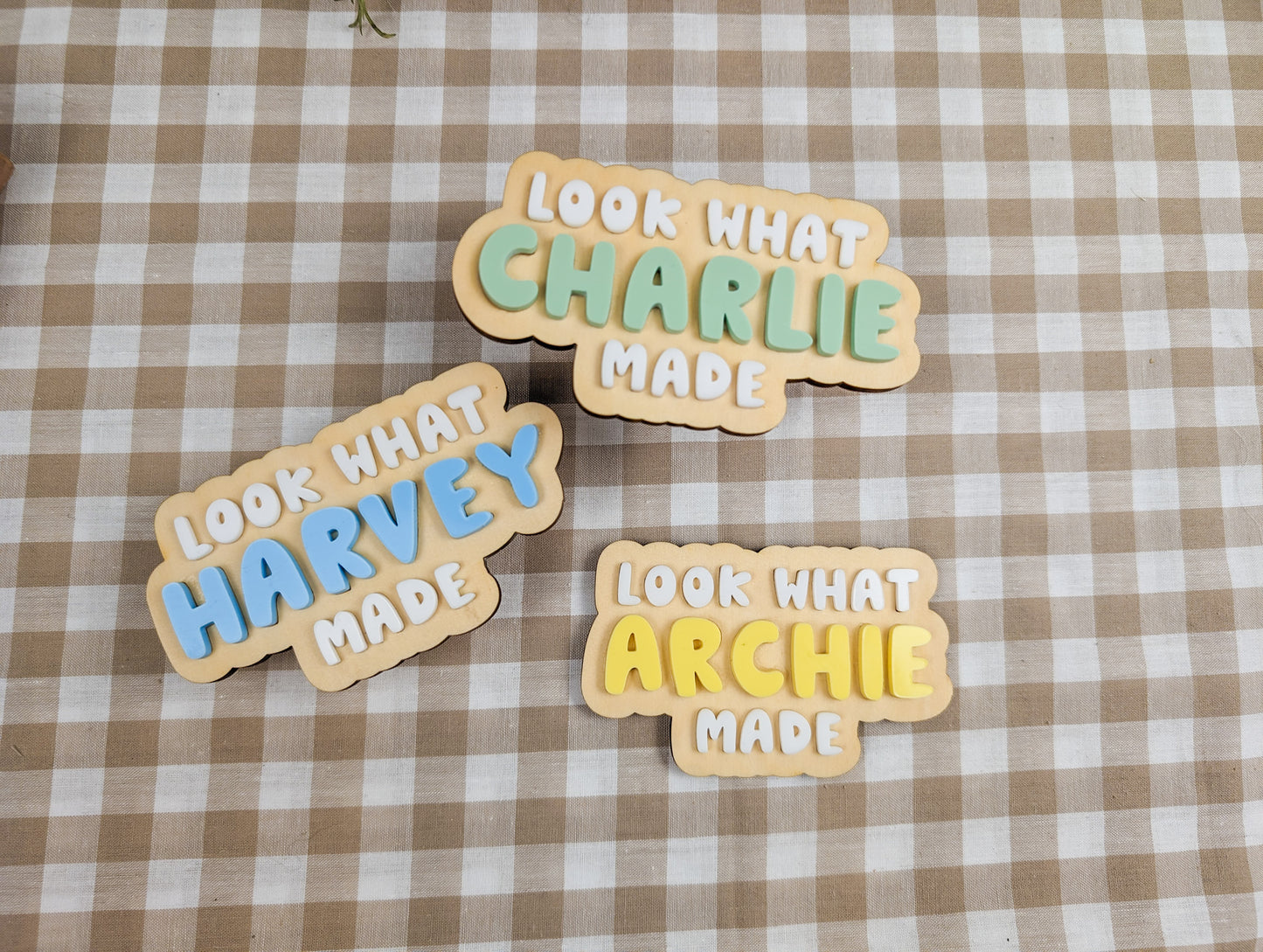 Look What I Made Deluxe Fridge Magnet