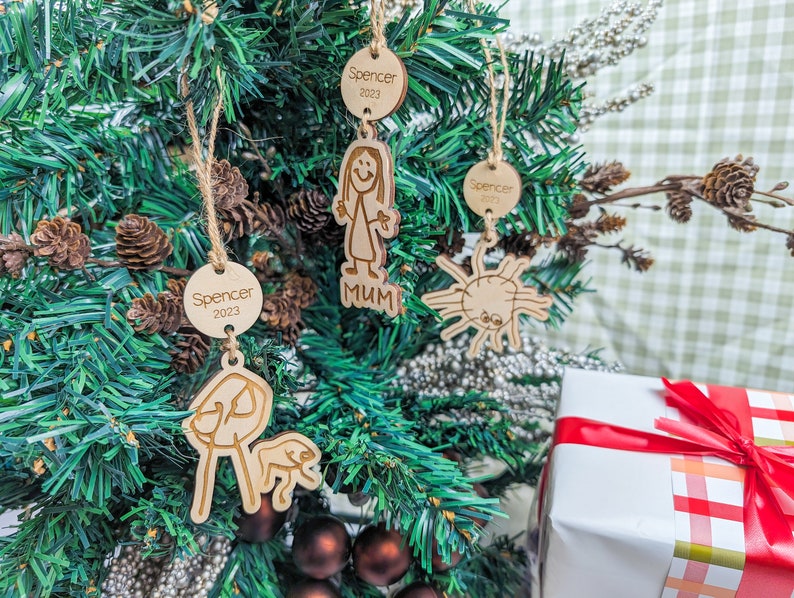 Kids Artwork Ornament