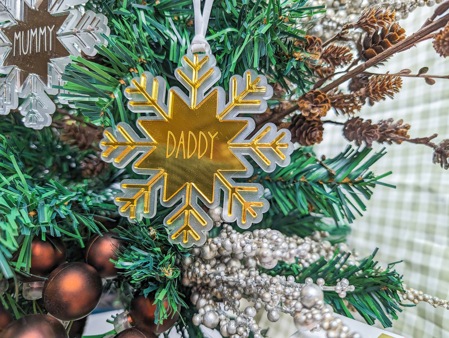 Acrylic Snowflake Ornament