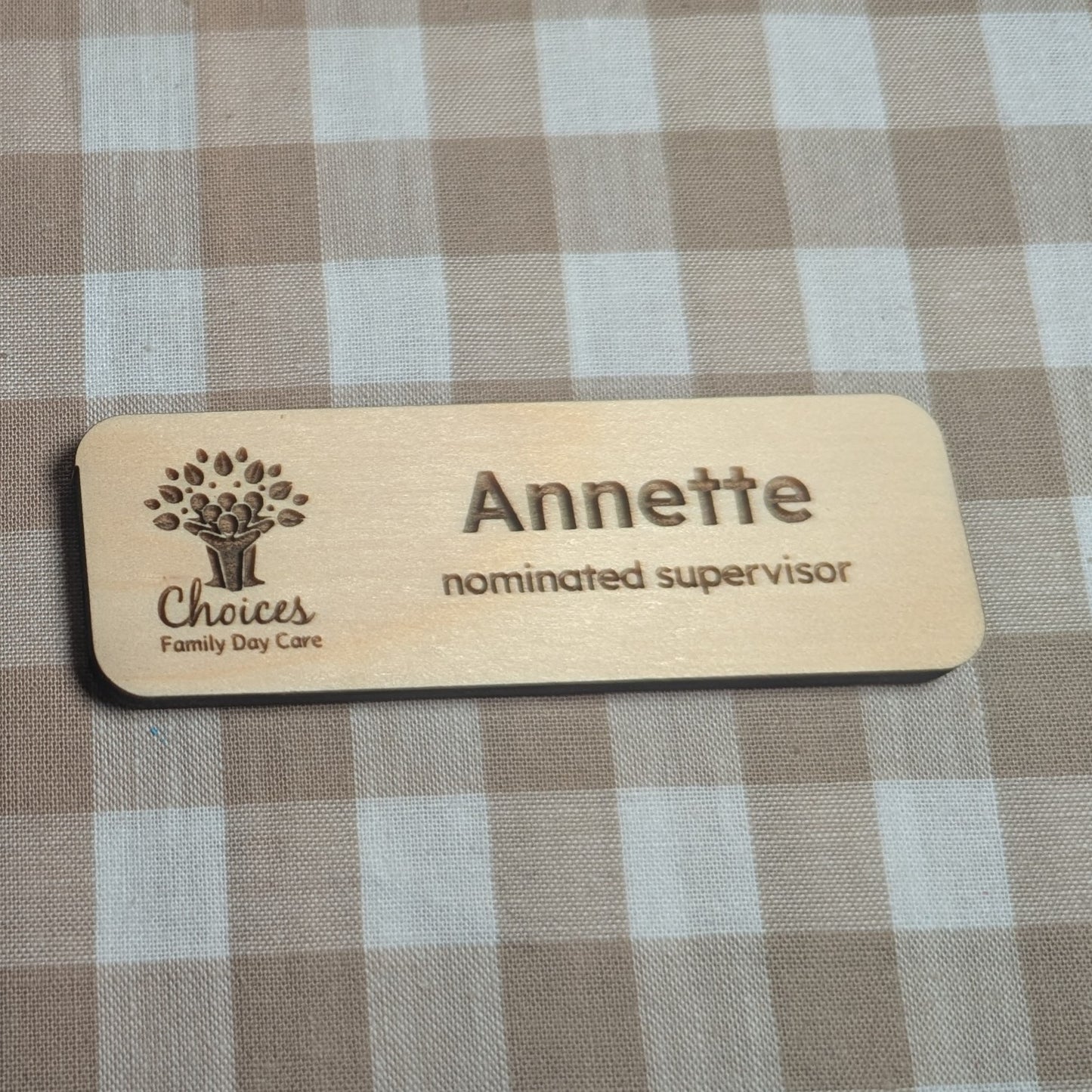 Magnetic Namebadge