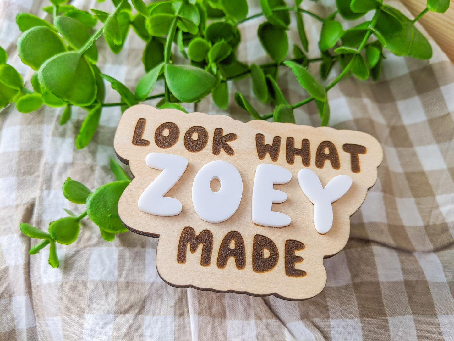 Look What I Made Fridge Magnet
