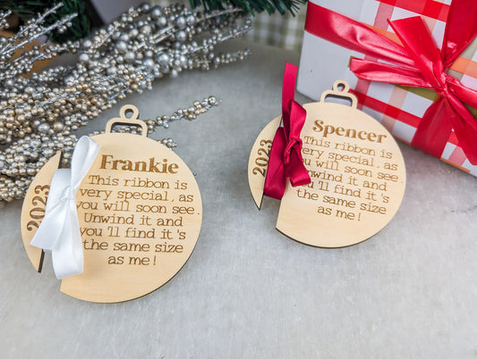 Kids Height Bauble