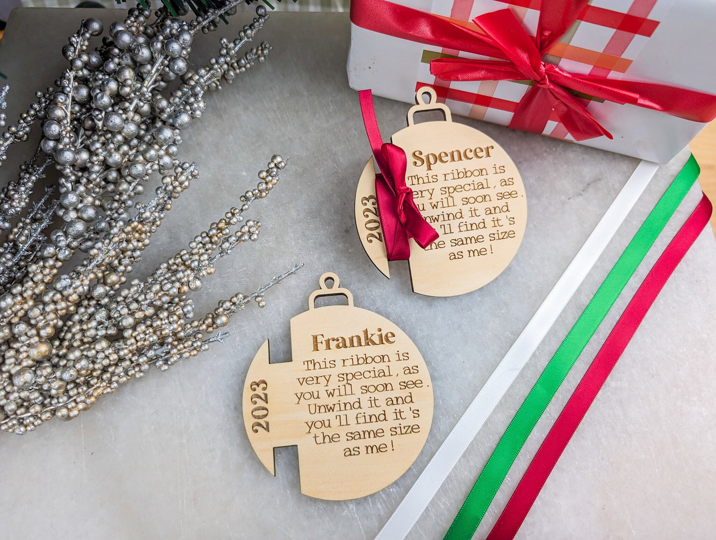 Kids Height Bauble